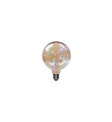 AMPOLLETA LED E27 DECORATIVA G125 1.7W RGB