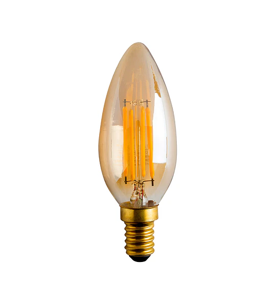 AMPOLLETA FILAMENTO VELA 4W E27