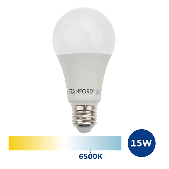 AMPOLLETA CLASICA E27 15W STANFORD