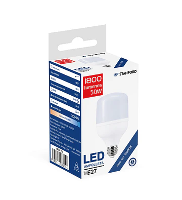 AMPOLLETA LED ALTA POTENCIA 50W 6500K