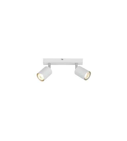 FOCO SOBREPUESTO GU-10 2L SILO BLANCO