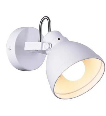 FOCO SOBR.1LUZ E27 COSMOS BLANCO MATE SIN AMP
