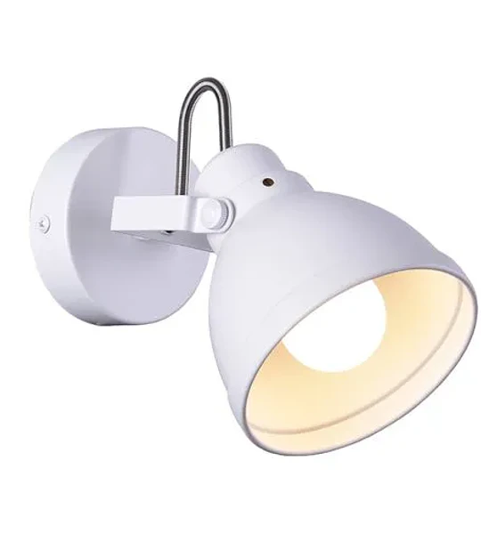 FOCO SOBR.1LUZ E27 COSMOS BLANCO MATE SIN AMP