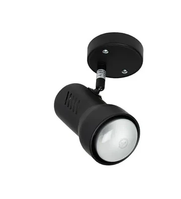 FOCO SOBREPUESTO R63 NEGRO 1LUZ E27