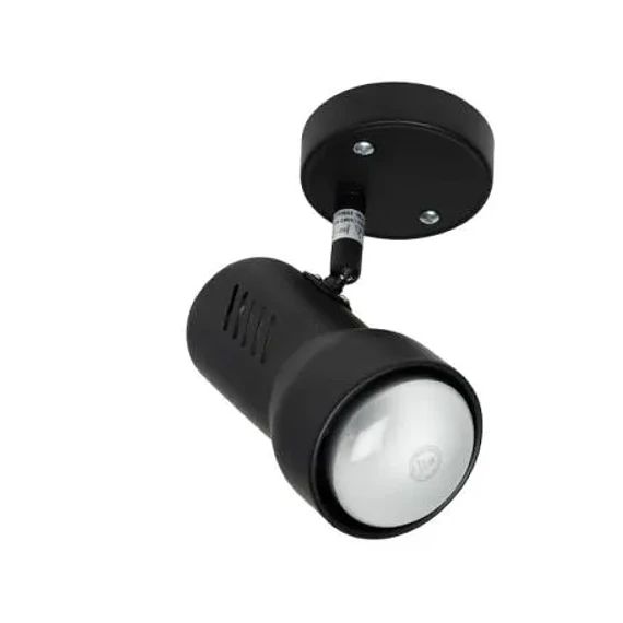 FOCO SOBREPUESTO R63 NEGRO 1LUZ E27
