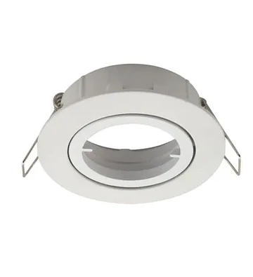 FOCO EMBUTIDO BLANCO MATE CUARTO DE GIRO GU10 MAX 50W S_A BYP
