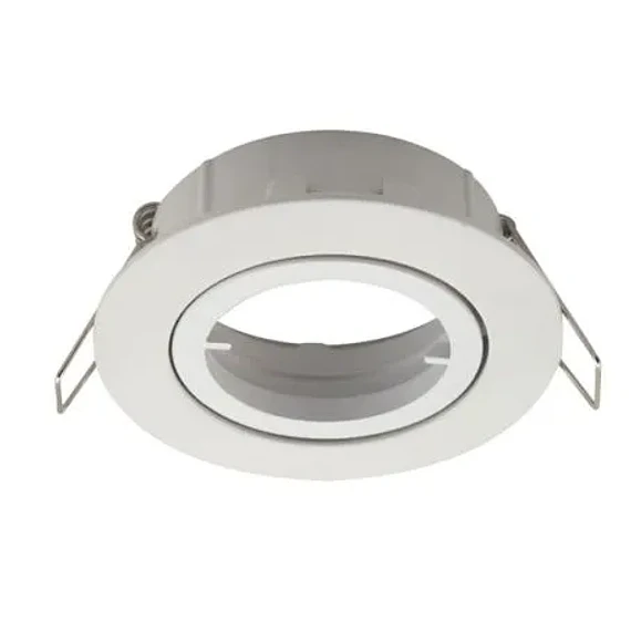 FOCO EMBUTIDO BLANCO MATE CUARTO DE GIRO GU10 MAX 50W S_A BYP