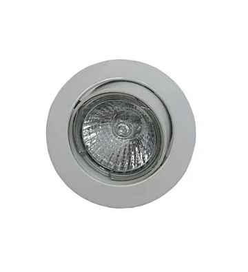 FOCO EMBUTIDO ALUMINIO BLANCO BASC 1XGU10 MAX 50W SIN AMP