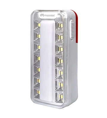 LUZ DE EMERGENCIA 14LED Y TUBO LED MACROTEL