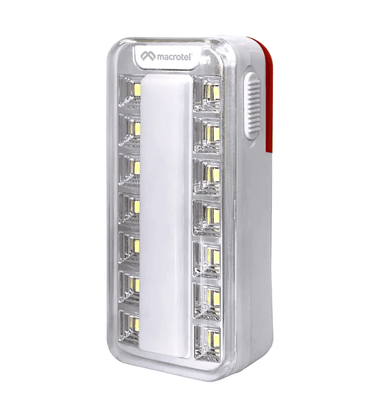 LUZ DE EMERGENCIA 14LED Y TUBO LED MACROTEL