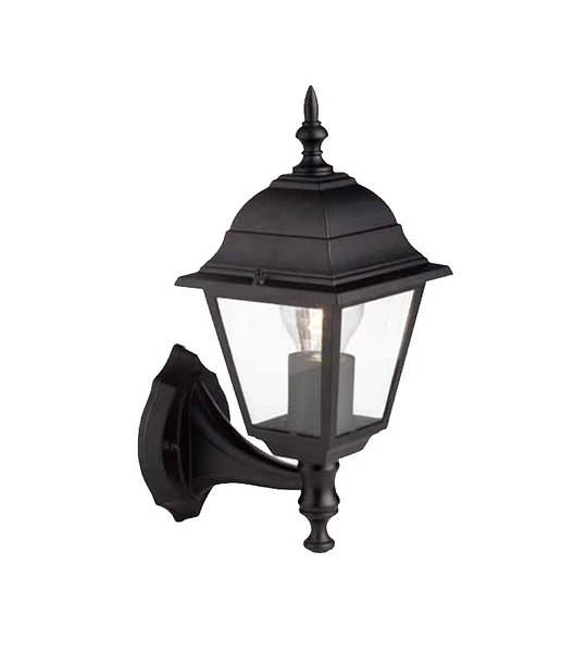 FAROL EXTERIOR COLONIAL NEGRO 4 CARAS ROSCA E_27 MAX 60W STANFORD