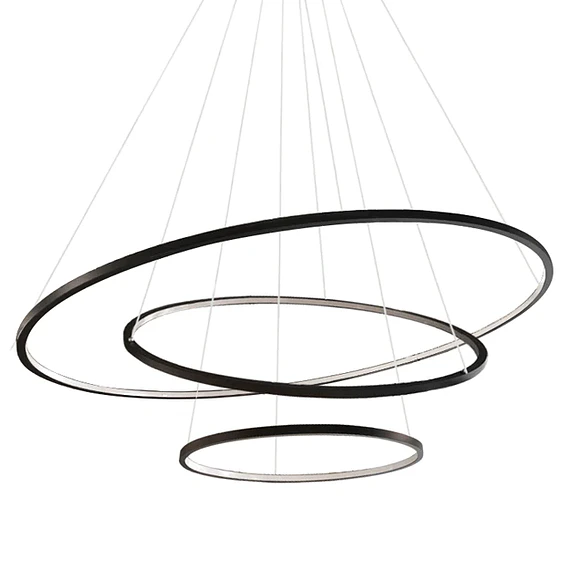 LAMPARA 3 LUCES AROS LED
