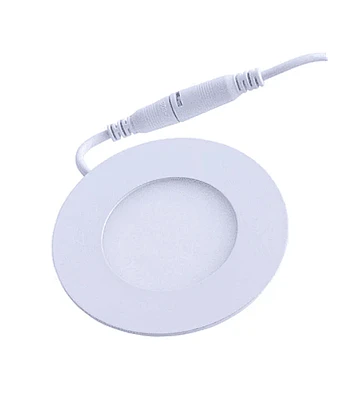PANEL LED 3W LUZ FRIA REDONDO EMBUTIDO