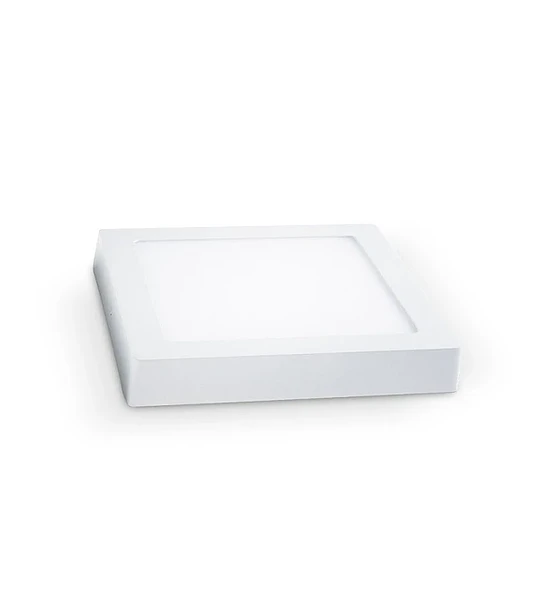 PANEL LED SOBREPUESTO CUADRADO 24W 6000K