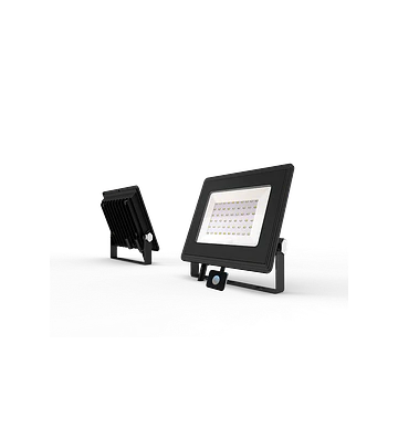 REFLECTOR LED 50W CON SENSOR VERLUX NEGRO 6500K