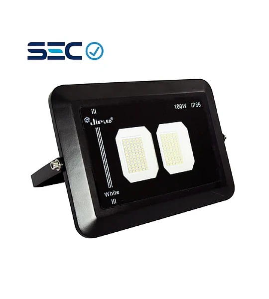 PROYECTOR LED SLIM 100W ANTIVANDALICO LUZ FRIA IP66 IK10 MOD.JIE5