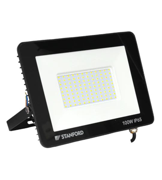PROYECTOR SLIM NEGRO IP65 100W 6500K