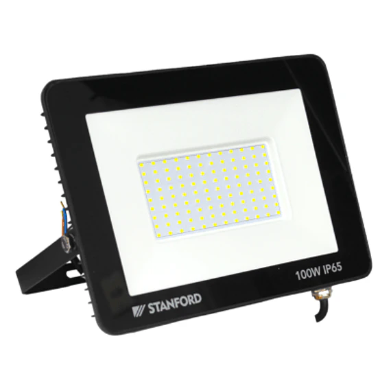 PROYECTOR SLIM NEGRO IP65 100W 6500K
