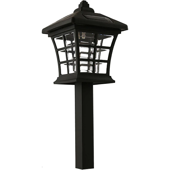 ESTACAS SOLAR LED NEGRA