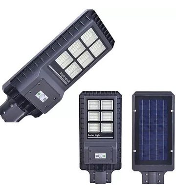 FOCO LED SOLAR 200W LUMINARIA PANEL SENSOR 