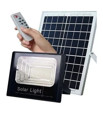 SOLAR FOCO 60 LED CON PANEL ILUMINACION 