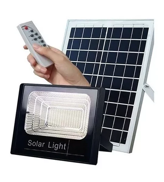 SOLAR FOCO 60 LED CON PANEL ILUMINACION 