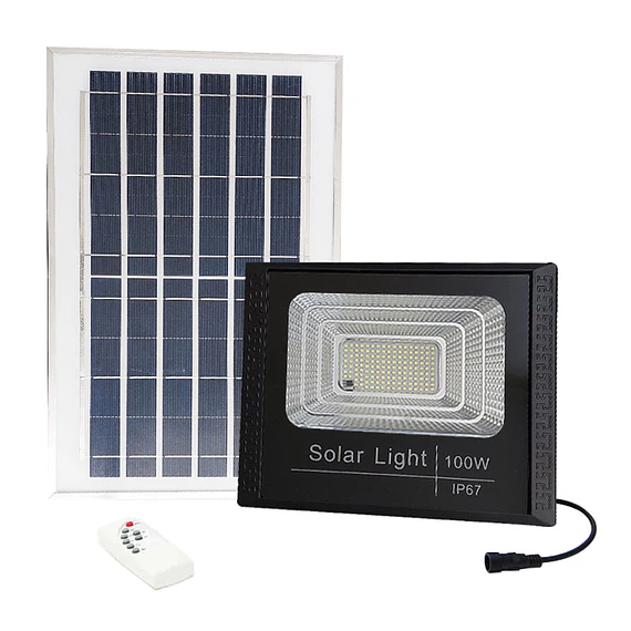 FOCO SOLAR QS EXT 100W PARED CL-S190