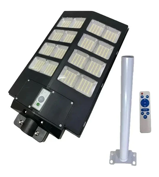 FOCO LED SOLAR EXTERIOR 800W + SOPORTE QTAR