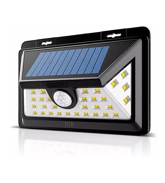 FOCO SOLAR QS 30 LED 6W SENSOR DE MOVIMIENTO 800