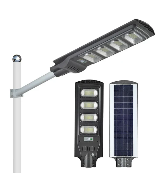 FOCO SOLAR LED 250W AK BATERIA LIFEPO4 3.2V 15AH SENSOR MOV