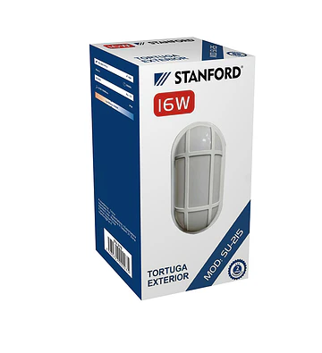 TORTUGA EXTERIOR OVALADA 15W IP54 6500K STANFORD