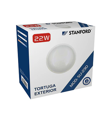 TORTUGA EXTERIOR REDONDA 22W IP54 6500K STANFORD