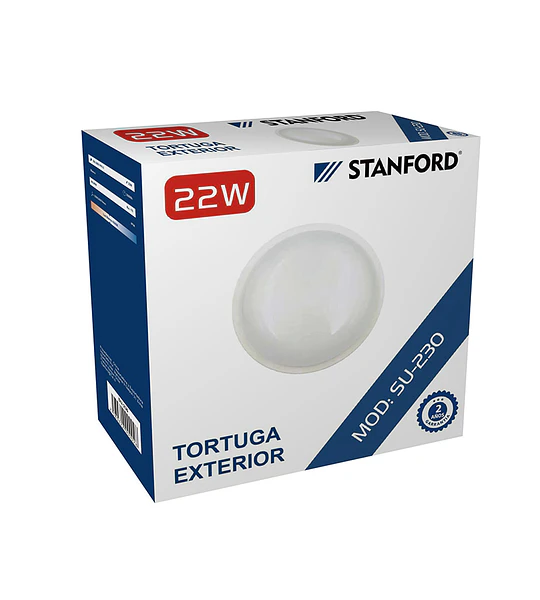 TORTUGA EXTERIOR REDONDA 22W IP54 6500K STANFORD