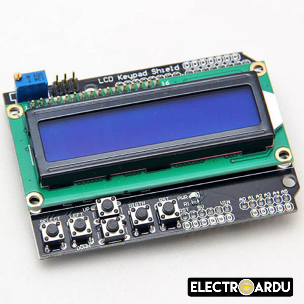 Shield LCD 1602 5 Botones
