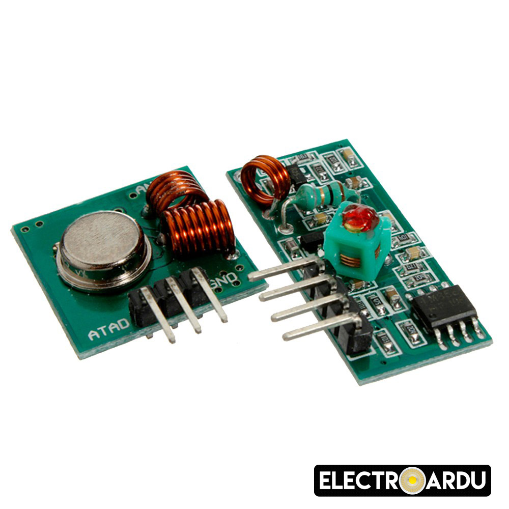 Módulo RF transmisor y receptor 433 MHz