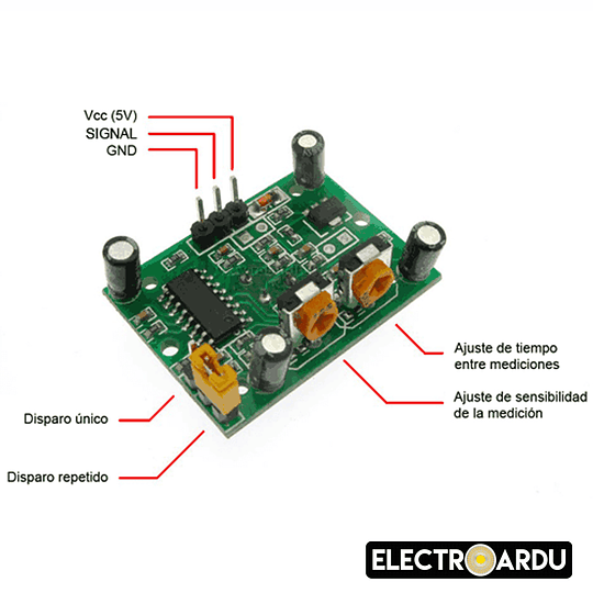 Sensor de Movimiento PIR HC-SR501