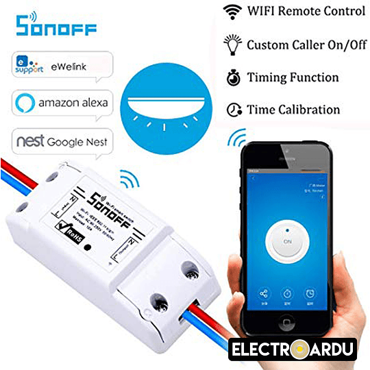 Sonoff Modulo WiFi Switch 10A