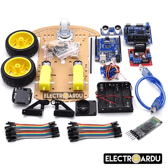 Kit Arduino UNO Chasis Smart Car