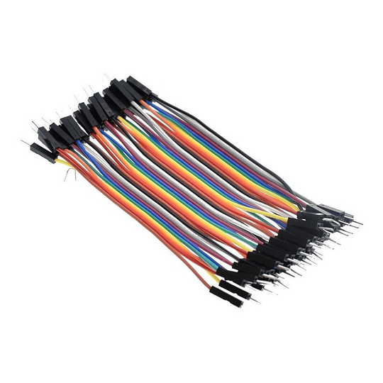 Cable DuPont Macho Hembra X40 10 cm