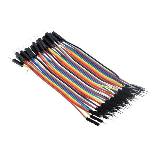 Pack 40 Cables Dupont 10cm Macho Macho