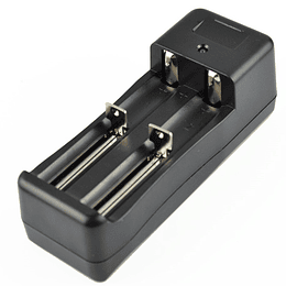 Cargador Doble Baterias 18650 Indicador LED