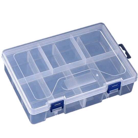 Caja Organizadora De Plástico 2 Niveles