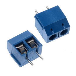 Conector Terminal 2 Pines 5mm KF301-2P