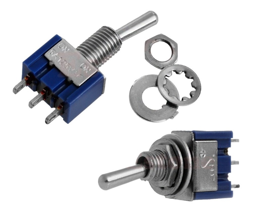 Microinterruptores De Palanca SK12D07VG3 - 100 Unidades, 3 Mm De Altura, Para Electrodomésticos, Juguetes, Mouse, Etc.