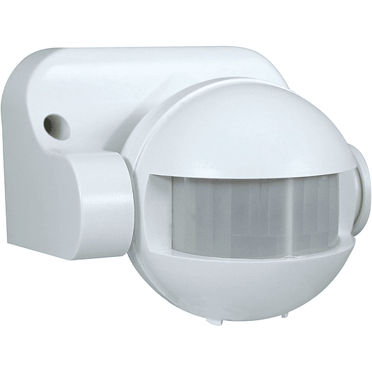 Sensor de Movimiento PIR 220v Blanco