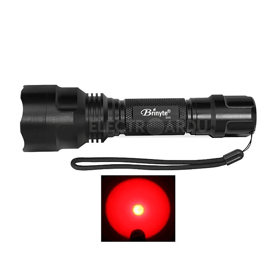 Linterna Brinyte B88 Led Xp-e Rojo