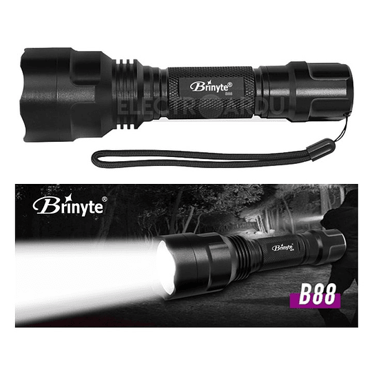 Linterna Brinyte B88 Led Xp-e N4 Blanco