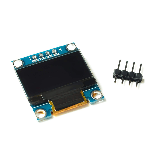 Pantalla OLED 0,96 Pulgadas I2C  Azul / Amarillo