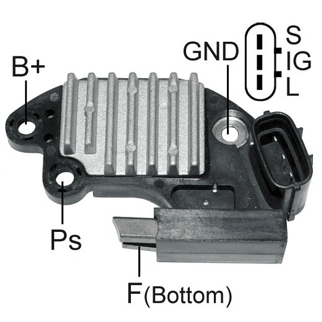 REGULADOR ALTERNADOR TIPO DELCO