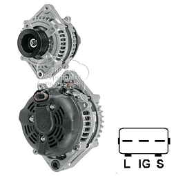 ALTERNADOR 12V TIPO DENSO / JOHN DEERE